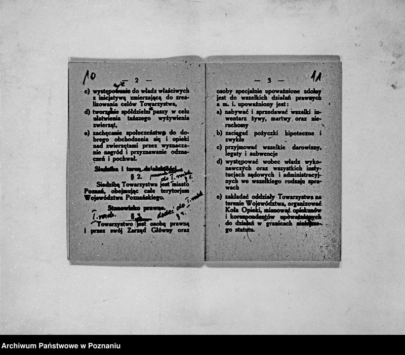 Obraz 13 z jednostki "/Towarzystwo Opieki nad Zwierzętami Województwa Poznańskiego w Poznaniu/"